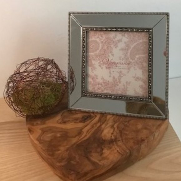 Vintage Mirror Photo Frame 4x4 inch - Picture 1 of 8